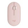 Mouse wireless USB Logitech Pebble M350 1000 dpi - 3 pulsanti - Uso ambidestro - Colore rosa