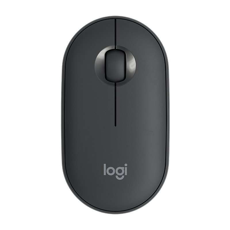 Mouse wireless USB Logitech Pebble M350 1000 dpi - 3 pulsanti - Uso ambidestro - Colore nero Mouse wireless USB Logitech Pebble M350 1000 dpi - 3 pulsanti - Uso ambidestro - Colore nero