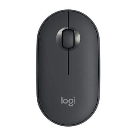 Mouse wireless USB Logitech Pebble M350 1000 dpi - 3 pulsanti - Uso ambidestro - Colore nero