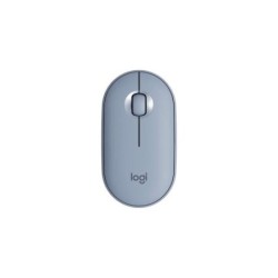 Logitech Pebble M350 Raton Inalambrico USB 1000dpi - 3 Botones - Uso Ambidiestro - Color Azul