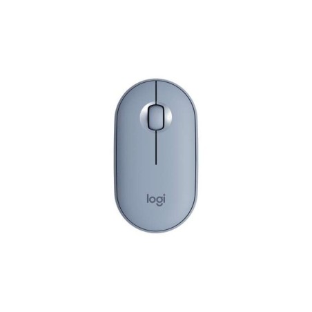 Logitech Pebble M350 Raton Inalambrico USB 1000dpi - 3 Botones - Uso Ambidiestro - Color Azul