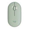 Mouse wireless USB Logitech Pebble M350 1000 dpi - 3 pulsanti - Uso ambidestro - Colore verde eucalipto