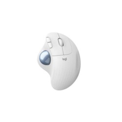 Mouse trackball wireless Logitech Ergo M575 USB 2000 dpi - 5 pulsanti - Utilizzo per destrimani - Colore bianco