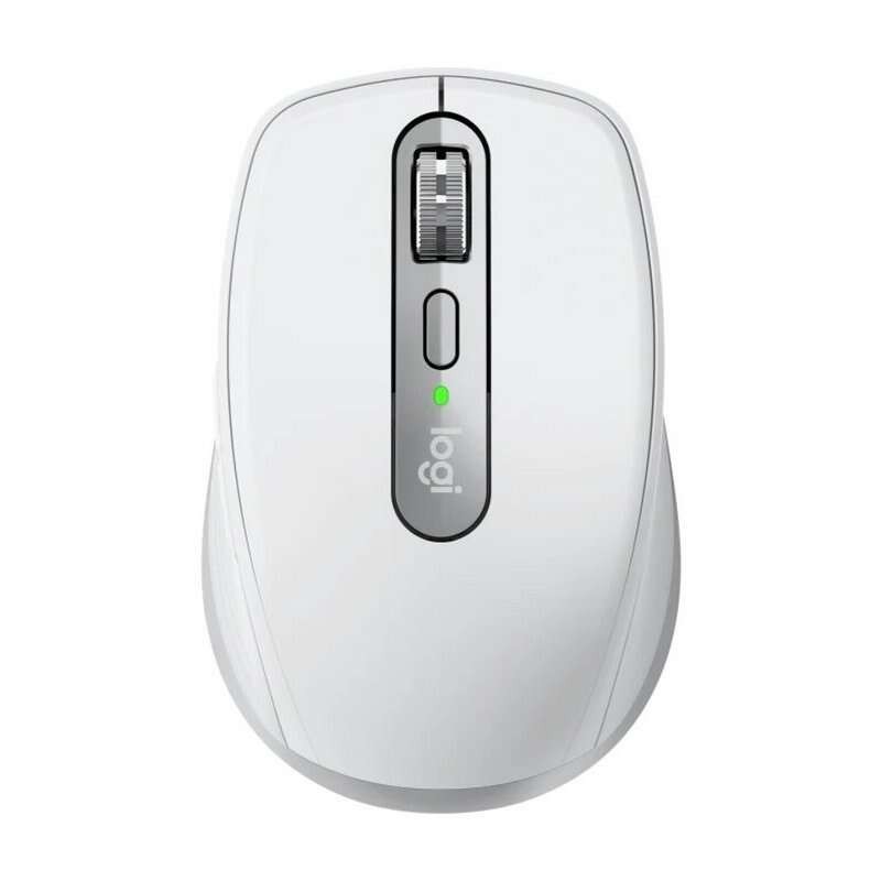 Mouse wireless USB Logitech MX Anywhere 3 4000 dpi - 5 pulsanti - Utilizzo per destrimani - Colore grigio chiaro/bianco Mouse wireless USB Logitech MX Anywhere 3 4000 dpi - 5 pulsanti - Utilizzo per destrimani - Colore grigio chiaro/bianco