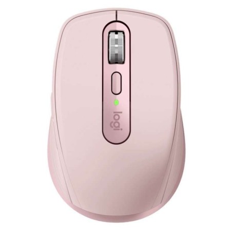 Mouse wireless USB Logitech MX Anywhere 3 4000 dpi - 5 pulsanti - Utilizzo per destrimani - Colore rosa chiaro