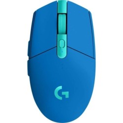 Mouse wireless USB Logitech G305 Lightspeed 12.000 dpi - 5 pulsanti programmabili - Utilizzo per destrimani - Colore blu
