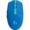 Mouse wireless USB Logitech G305 Lightspeed 12.000 dpi - 5 pulsanti programmabili - Utilizzo per destrimani - Colore blu