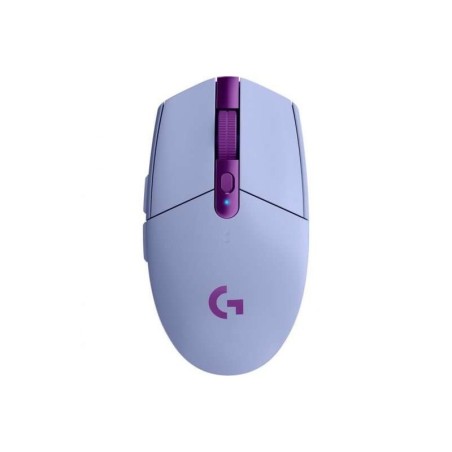 Mouse wireless USB Logitech G305 Lightspeed 12.000 dpi - 5 pulsanti programmabili - Utilizzo per destrimani - Colore viola