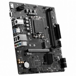 MSI Pro H610M-E Placa Base Intel  LGA 1700 2x DDR4 - HDMI, VGA, 4x Sata III, RJ-45, USB 2.0/3.2, MicroATX