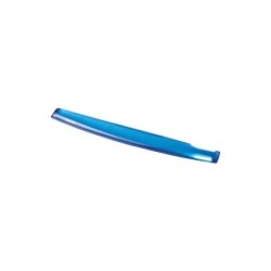 Poggiapolsi per tastiera Fellowes Crystal Gel - Resistente alle macchie - Base antiscivolo - Blu