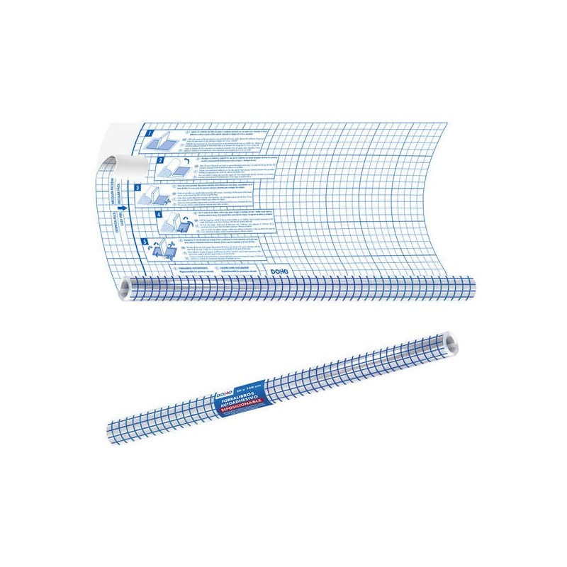 Dohe Rollo Forralibros Autoadhesivo - Tamaño 50x150cm - Material PVC 50 micras Dohe Rollo Forralibros Autoadhesivo - Tamaño 50x150cm - Material PVC 50 micras