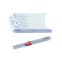 Dohe Rollo Forralibros Autoadhesivo - Tamaño 50x300cm - Material PVC 80 micras
