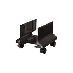Fellowes Soporte para PC Metalico - Ajuste de 152 a 229mm - Ruedas para Mover - Color Negro