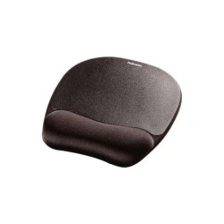 Fellowes Alfombrilla con Reposamuñecas Espuma Memory Foam - Confort Excepcional - Color Negro