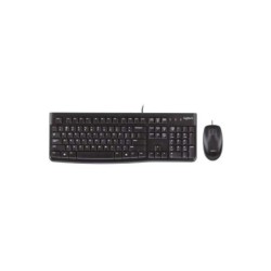 Logitech MK120 Pack USB Teclado + Raton 1000dpi 3 Botones - Uso Ambidiestro - Portugues