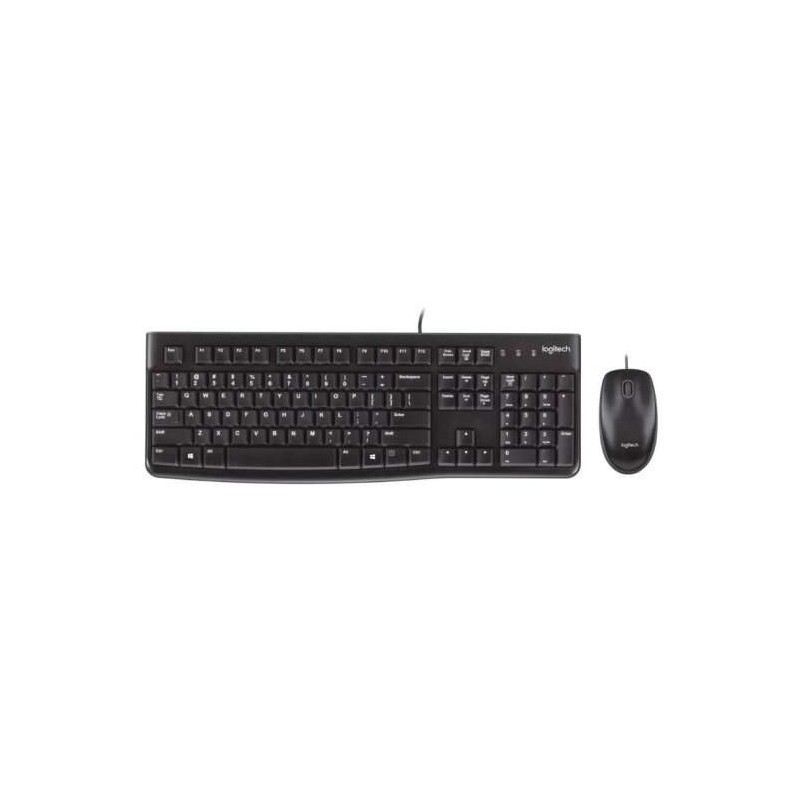 Logitech MK120 Pack USB Teclado + Raton 1000dpi 3 Botones - Uso Ambidiestro - Portugues Logitech MK120 Pack USB Teclado + Raton 1000dpi 3 Botones - Uso Ambidiestro - Portugues