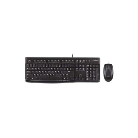Logitech MK120 Pack USB Teclado + Raton 1000dpi 3 Botones - Uso Ambidiestro - Portugues