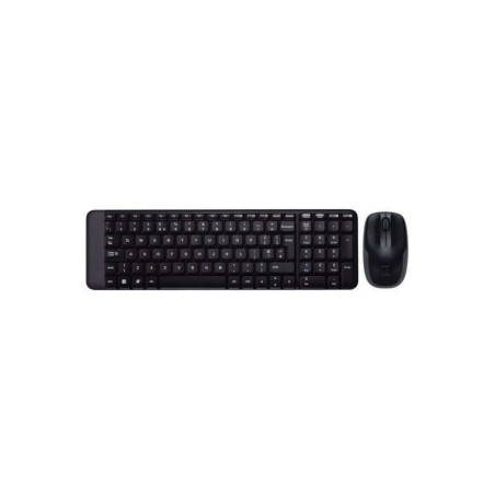 Logitech MK220 Pack Tastiera Wireless K220 + Mouse M150 3 Pulsanti - Uso Ambidestro - Portoghese