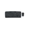 Pacchetto tastiera multimediale wireless Logitech MK330 + mouse 3 pulsanti - Uso ambidestro - Colore nero