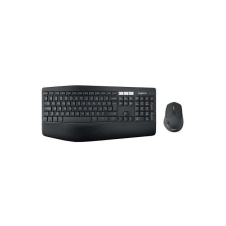 Logitech MK850 Performance Pack Tastiera USB wireless con poggiapolsi + mouse 1000 dpi 7 pulsanti - Utilizzo per destrimani - Co