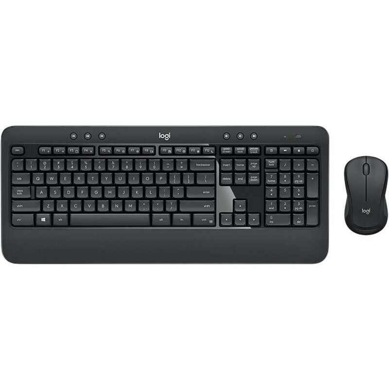 Logitech MK540 Advanced Pack Tastiera Wireless K540 + Mouse M310 3 Pulsanti - Uso Ambidestro - Colore Nero Logitech MK540 Advanced Pack Tastiera Wireless K540 + Mouse M310 3 Pulsanti - Uso Ambidestro - Colore Nero