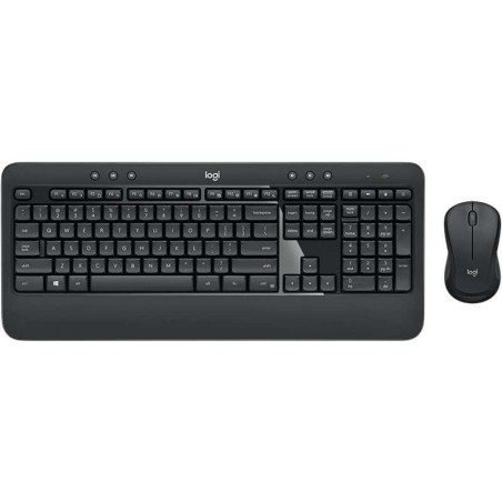 Logitech MK540 Advanced Pack Tastiera Wireless K540 + Mouse M310 3 Pulsanti - Uso Ambidestro - Colore Nero