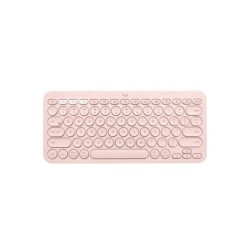 Tastiera wireless Bluetooth Logitech K380 - Fino a 3 dispositivi contemporaneamente - Colore rosa
