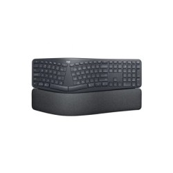 Logitech Ergo K860 for Business Teclado Bluetooth Inalambrico USB - Ergonomico - Reposamuñecas - Color Negro