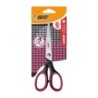 Forbici Scuola Bic Comfort 16 cm - Impugnatura morbida - Utilizzo per destrimani - Colore casuale Nero/Blu o Nero/Rosa