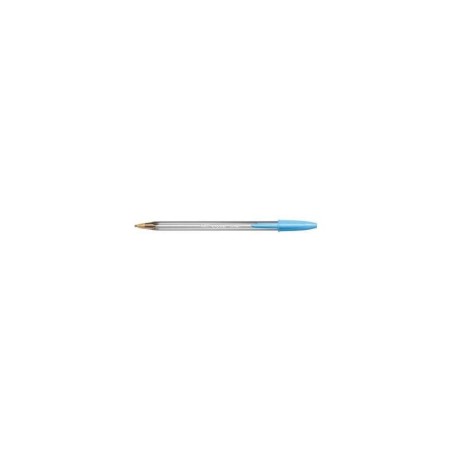 Penna roller Bic Cristal Fun - Punta spessa 1,6 mm - Inchiostro a base di olio - Colore blu turchese 20pz 20pz