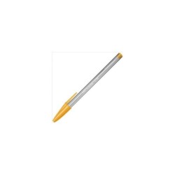 Penna roller Bic Cristal Fun - Punta spessa 1,6 mm - Inchiostro a base di olio - Colore arancione 20pz 20pz