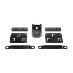 Kit di montaggio Logitech Rally per il sistema di videoconferenza Rally: supporto per fotocamera, altoparlanti e hub - Nero