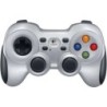 Logitech F710 Controller/Gamepad wireless USB - Per PC - 12 pulsanti - Colore argento/nero