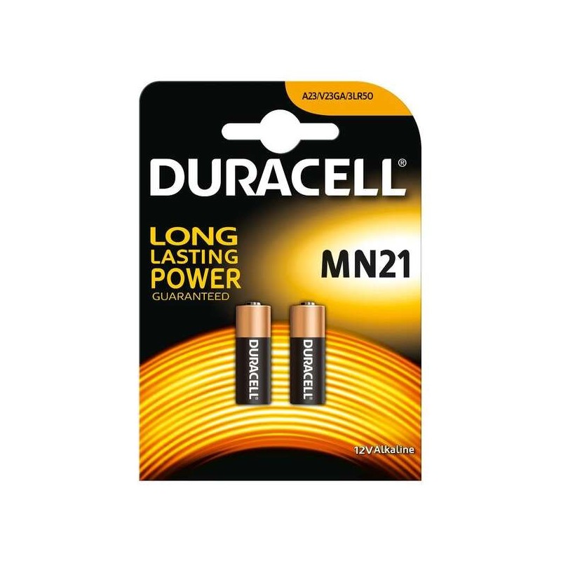 Batterie alcaline Duracell 3LR50B2 MN21 12V (2 unità) Batterie alcaline Duracell 3LR50B2 MN21 12V (2 unità)
