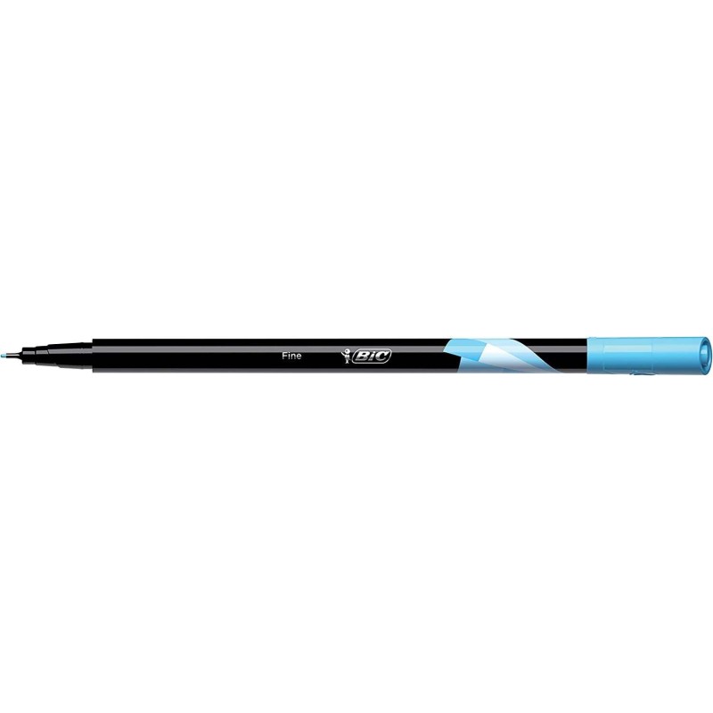 Pennarello Punta Fine Bic Intensity Fine da 0,8 mm – Tratto 0,4 mm – Inchiostro a base acqua – Colore Turchese 12pz 12pz Pennarello Punta Fine Bic Intensity Fine da 0,8 mm – Tratto 0,4 mm – Inchiostro a base acqua – Colore Turchese 12pz 12pz