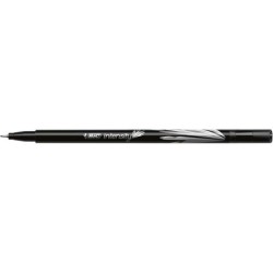 Pennarello Bic Intensity Fine 0,8 mm - Tratto 0,4 mm - Inchiostro a base acqua - Colore nero 12pz 12pz