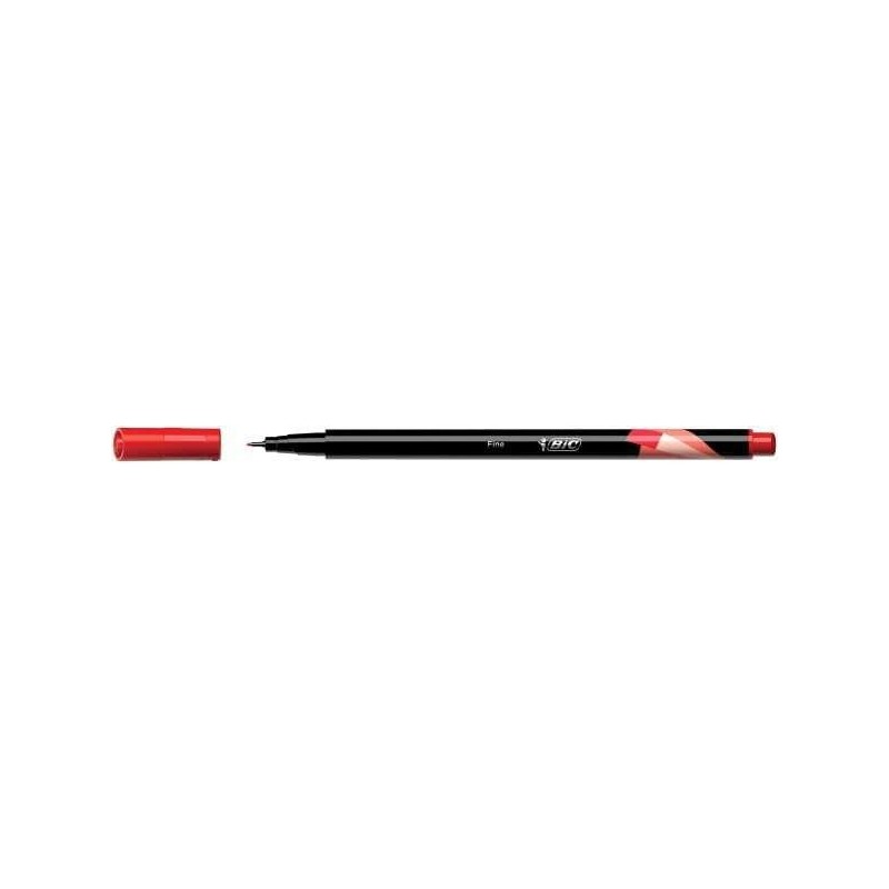 Pennarello Bic Intensity Fine 0,8 mm - Tratto 0,4 mm - Inchiostro a base acqua - Colore rosso 12pz 12pz Pennarello Bic Intensity Fine 0,8 mm - Tratto 0,4 mm - Inchiostro a base acqua - Colore rosso 12pz 12pz