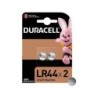 Batterie a bottone alcaline Duracell LR44 76A/A76/V13GA 1,5 V - 2 unità