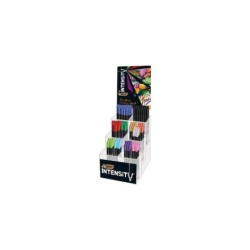 BIC Intensity Fine Display da 192 pennarelli - Punta Fine da 0,8 mm - Linea da 0,4 mm - Colori Assortiti