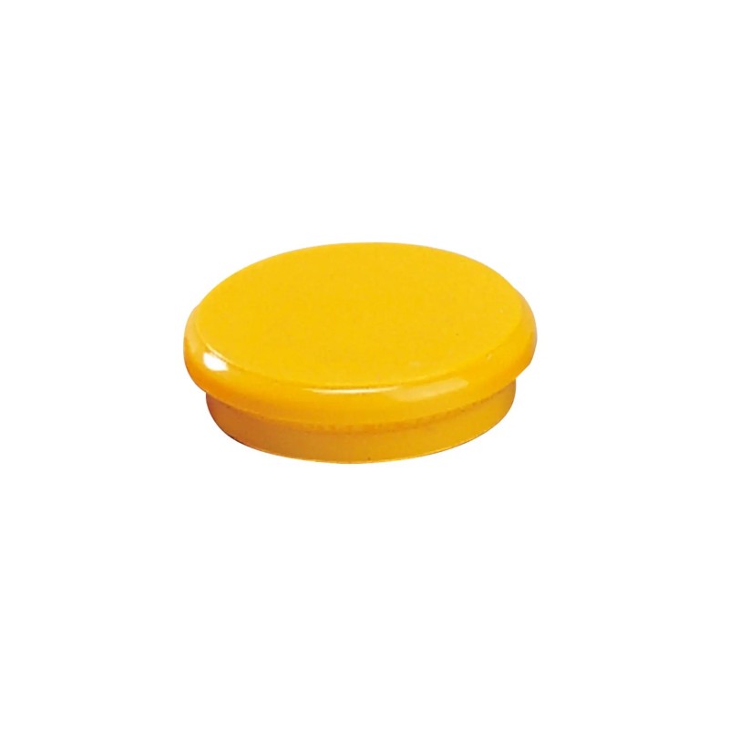 Dahle 95524 Pack de 10 Imanes para Pizarra Blanca - Diametro de 24mm - Color Amarillo Dahle 95524 Pack de 10 Imanes para Pizarra Blanca - Diametro de 24mm - Color Amarillo