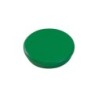 Dahle 95532 Confezione da 10 magneti per lavagna - Diametro 32 mm - Colore verde