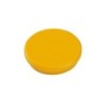 Dahle 95532 Pack de 10 Imanes para Pizarra Blanca - Diametro de 32mm - Color Amarillo
