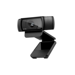 Logitech C920 Webcam HD Pro 1080p - USB 2.0 - Microfoni integrati - Messa a fuoco automatica - Cavo da 1,83 m - Colore Nero