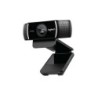 Logitech C922 Pro Stream Webcam Full HD 1080p USB - Microfonos Integrados - Tripode de Mesa - Cable de 1.50m - Color Negro