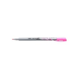 Bic Intensity Medium Rotulador de Punta Media de 0.8mm - Tinta con Base de Agua - Color Rosa