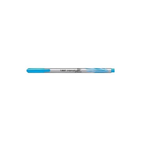 Bic Intensity Medium Rotulador de Punta Media de 0.8mm - Tinta con Base de Agua - Color Turquesa