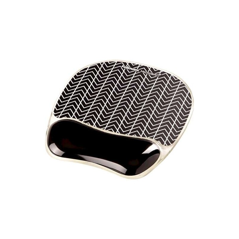 Fellowes Alfombrilla con Reposamuñecas Photo Gel - Alivia los Puntos de Presion - Base Antideslizante - Color Negro Fellowes Alfombrilla con Reposamuñecas Photo Gel - Alivia los Puntos de Presion - Base Antideslizante - Color Negro