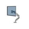 Fellowes Eppa Brazo para Monitor Individual - Hasta 39" y 8kg - Ajuste con Muelle de Gas - Color Plata