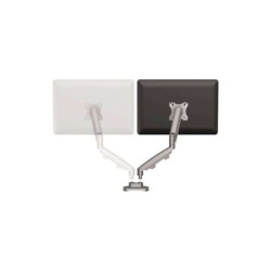 Fellowes Eppa Kit de Conversion para Monitor Doble - Hasta 39" y 8kg - Ajustable con Muelle de Gas - Color Plata