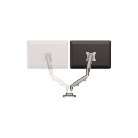 Fellowes Eppa Kit de Conversion para Monitor Doble - Hasta 39" y 8kg - Ajustable con Muelle de Gas - Color Plata